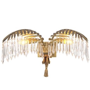 Hildebrandt Brass Wall Lamp