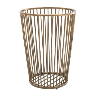 Baleana Brass Towel Basket