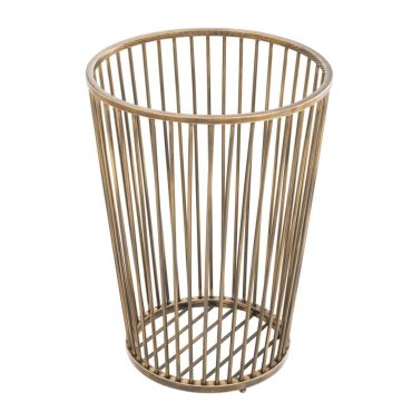 Baleana Brass Towel Basket