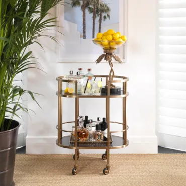 Townhouse Brass Trolley 