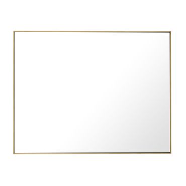 Redondo XXL Brushed Brass Mirror