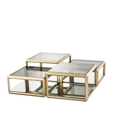 Callum Brass Coffee Table