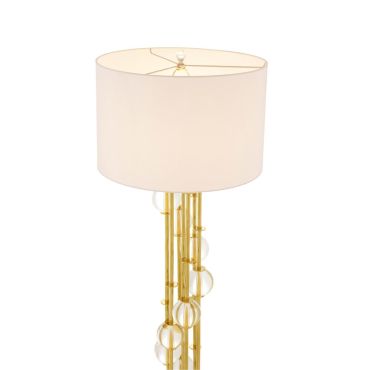 Lorenzo Gold Floor Lamp
