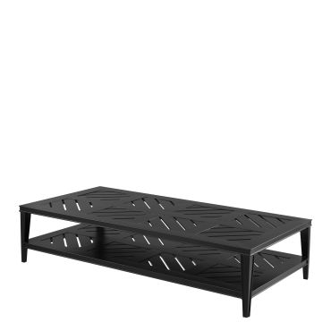 Bell Rive Black Outdoor Rectangle Coffee Table