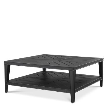 Bell Rive Black Outdoor Square Coffee Table