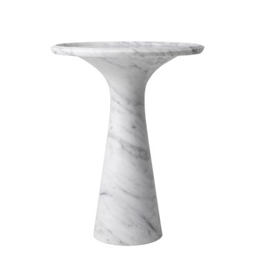 Pompano Carrera Marble Low Side Table