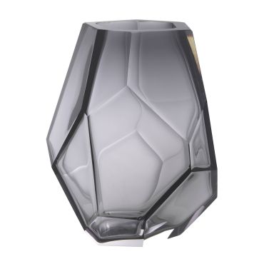 Martina Grey Glass Vase