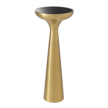 Lindos Brushed Brass High Side Table