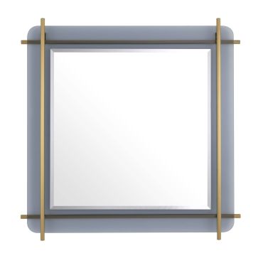 Quinn Brushed Brass Mirror