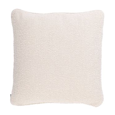 Large Boucle Cream Pillow