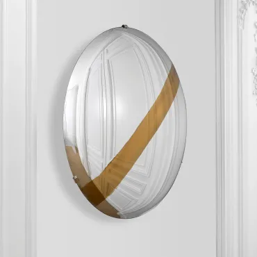 Cleveland Gold Stripe Wall Object