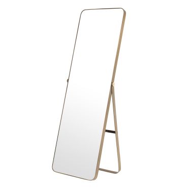 Hardwick Brushed Brass Mirror