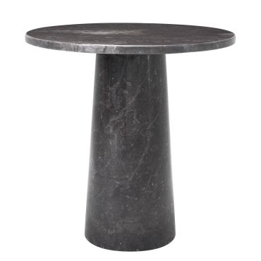 Terry Grey Marble Side Table