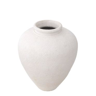 Reine Large White Vase 