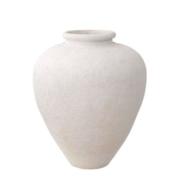 Reine Large White Vase