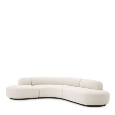 Bjorn Boucle Cream Large Sofa