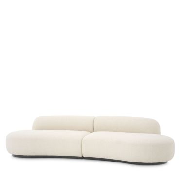 Bjorn Boucle Cream Small Sofa