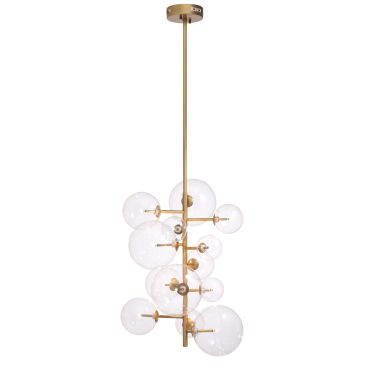 Ezra Antique Brass Chandelier