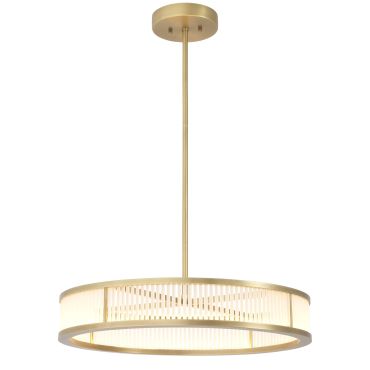 Thibaud Small Antique Brass Chandelier