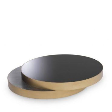 Griffith Brushed Brass Coffee Table