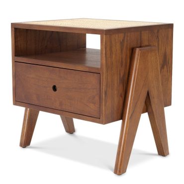 Latour Classic Brown Bedside Table