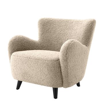 Svante Small Canberra Sand Armchair