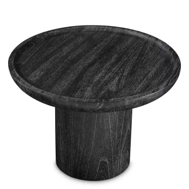 Rouault Charcoal Grey Side Table