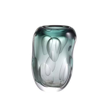 Sianni Small Green Glass Vase