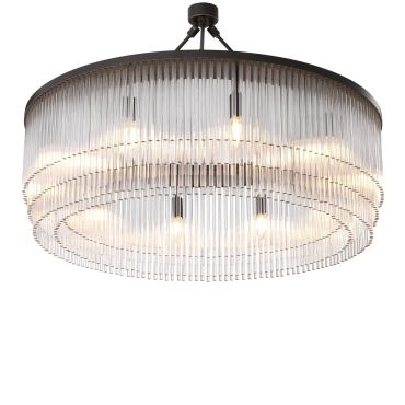 Hector Large Bronze Chandelier