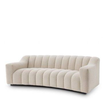 Kelly Small Boucle Cream Sofa
