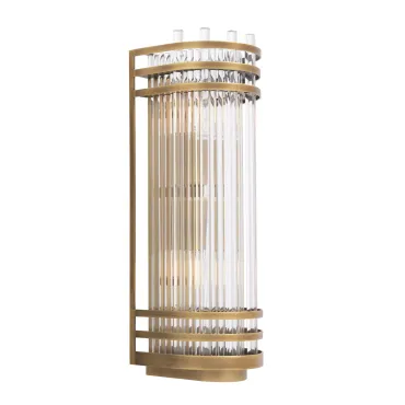 Gulf Antique Brass Small Wall Lamp