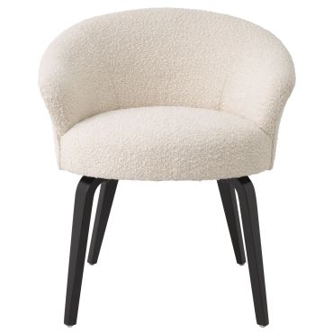 Moretti Boucle Cream Dining Chair