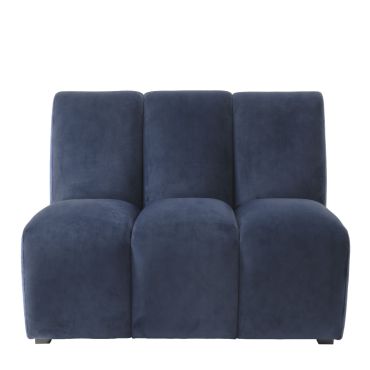 Lando Savona Midnight Blue Straight Sofa