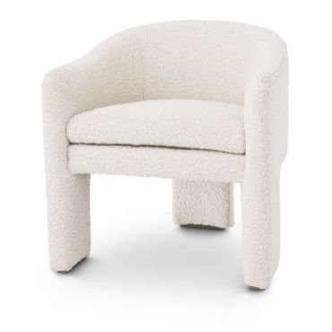 Pebbles Boucle Cream Armchair