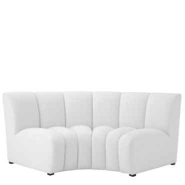 Lando Avalon White Corner Sofa