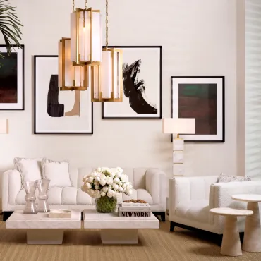 Sartoria Travertine Coffee Table