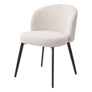 Lloyd Boucle Cream Dining Chair - Set of 2