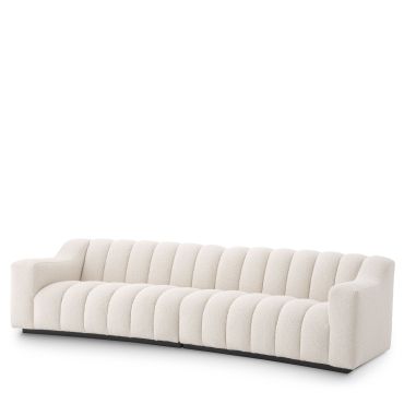 Kelly Large Boucle Cream Sofa