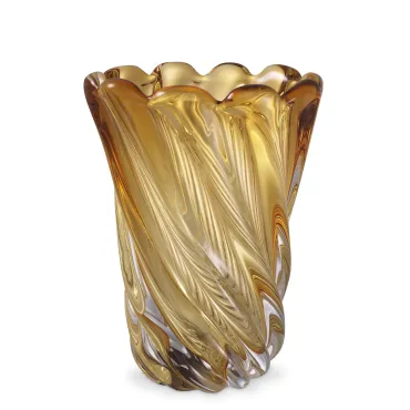 Contessa Small Yellow Vase