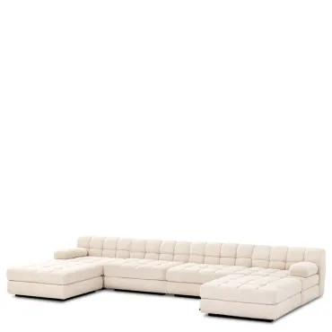 Dean Boucle Cream Right Sofa