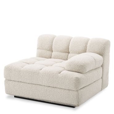 Dean Boucle Cream Right Sofa