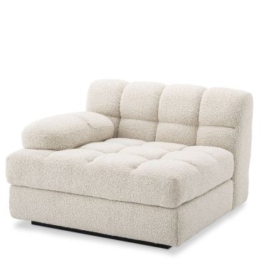 Dean Boucle Cream Left Sofa