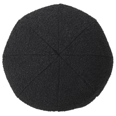 Palla Boucle Black Large Pillow