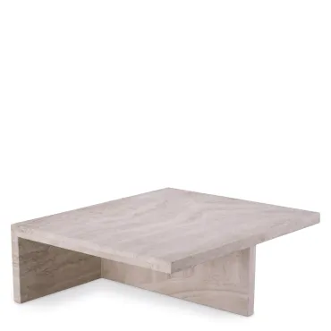 Amara Travertine Low Coffee Table