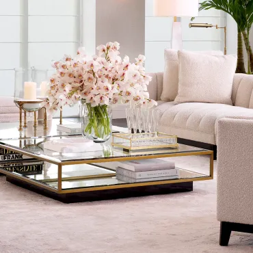 Cora Antique Brass Rectangular Tray