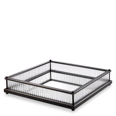 Cora Bronze Square Tray