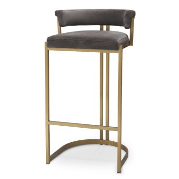 Dante Savona Grey Bar Stool