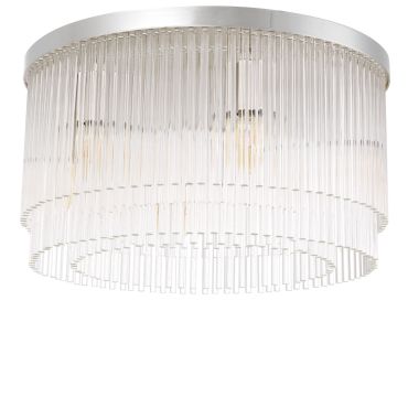Hector Nickel Ceiling Light