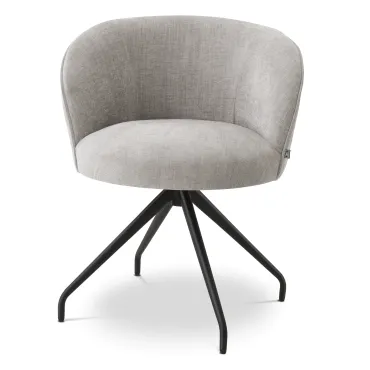 Masters Sisley Grey Swivel Dining Chair