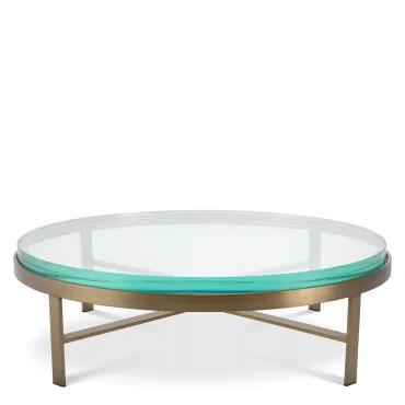 Hoxton Brushed Brass Coffee Table